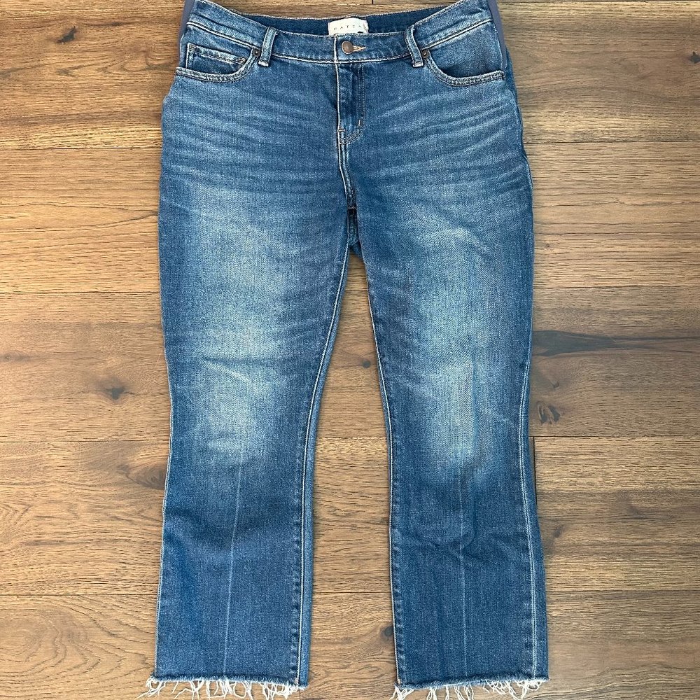 Hatch The Crop Below the Bump Maternity Jeans | Indigo